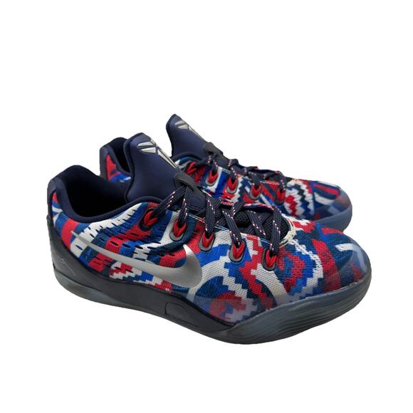 Nike Kobe 9 IX Independence Day - Kids Youth Size 4.5 (653593-100) Women’s Sz 6 - Picture 2 of 12
